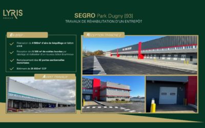 Livraison SEGRO Park DUGNYtranche 2
