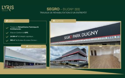 Livraison SEGRO DUGNYtranche 1