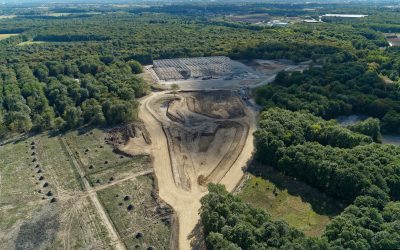 Avancement des travaux sur leCOSMETIC PARK