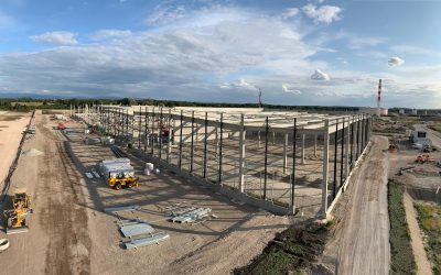 Évolution du chantier deVENDENHEIM