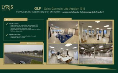Livraison GLP et démarrage dela tranche 2